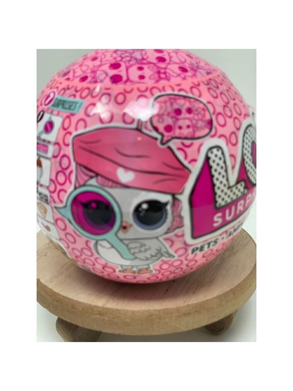 LOL Surprise Doll Gold Ball EYE SPY Pet Original Authentic Rare Ultra Rare Gift
